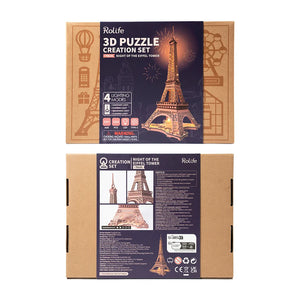 Puzzle 3D - Notte della Torre Eiffel