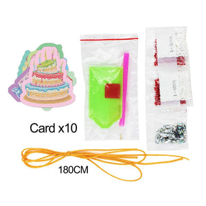 Ciondolo Diamond Painting Set di 10 pezzi