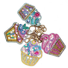 Carica l&#39;immagine nel visualizzatore di Gallery, Ciondolo Diamond Painting Muffin Set di 4 pezzi