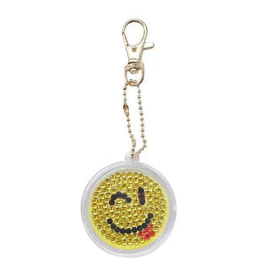Ciondolo Diamond Painting Smiley Set di 5 pezzi