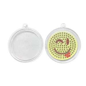 Ciondolo Diamond Painting Smiley Set di 5 pezzi