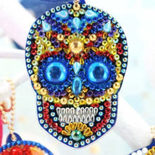 Carica l&#39;immagine nel visualizzatore di Gallery, Ciondolo Teschio Diamond Painting Set di 4 pezzi