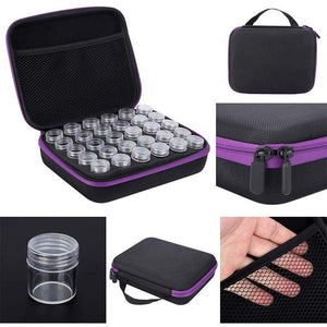 Astuccio Diamond Painting Viola con 30 Scomparti