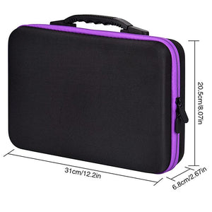 Astuccio per Diamond Painting in Viola con 60 Scomparti + Accessori