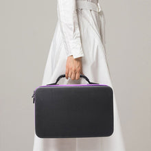 Carica l&#39;immagine nel visualizzatore di Gallery, Astuccio per Diamond Painting in Viola con 60 Scomparti + Accessori