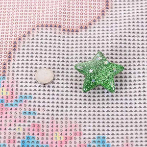 Copri-Punta Magnetica Diamond Painting Paillettes Stelle 8 Colori