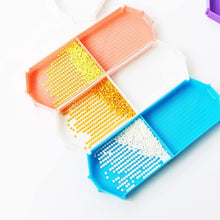 Carica l'immagine nel visualizzatore di Gallery, Doppio Vassoio Organizzatore Accessori Diamond Painting