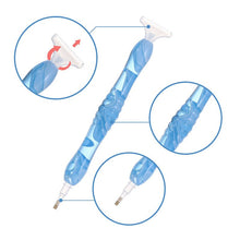 Carica l'immagine nel visualizzatore di Gallery, Penna Premium Diamond Painting Azzurro Chiaro 5 Varianti