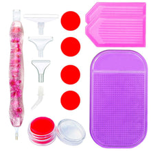 Carica l'immagine nel visualizzatore di Gallery, Penna Premium Ergonomica Diamond Painting Fiori Rosa 5 Varianti