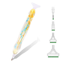 Carica l'immagine nel visualizzatore di Gallery, Stilo Premium Ergonomico Diamond Painting Piante Turchese Arancione