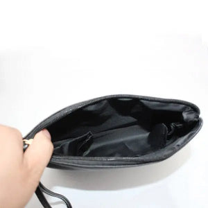 Borsa da Polso Diamond Painting con Pavone Blu