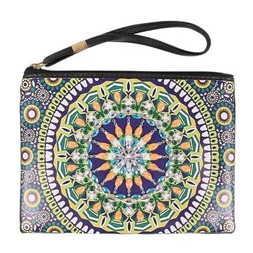 Borsa da Polso Diamond Painting con Stella Mandala