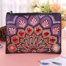 Carica l&#39;immagine nel visualizzatore di Gallery, Borsa da polso Diamond Painting con pavone rosso