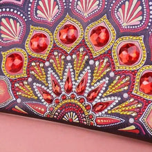Carica l&#39;immagine nel visualizzatore di Gallery, Borsa da polso Diamond Painting con pavone rosso