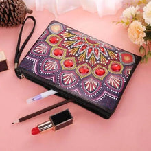 Carica l&#39;immagine nel visualizzatore di Gallery, Borsa da polso Diamond Painting con pavone rosso