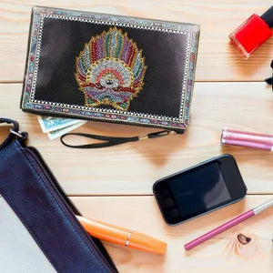 Borsa da polso Diamond Painting Cane scintillante