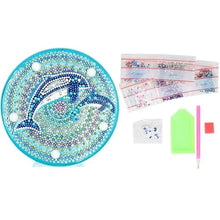 Carica l'immagine nel visualizzatore di Gallery, Lampada LED Diamond Painting Delfini