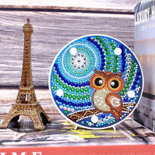 Carica l'immagine nel visualizzatore di Gallery, Lampada LED Diamond Painting Gufo