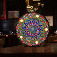 Carica l'immagine nel visualizzatore di Gallery, Luce LED Diamond Painting Mandala Verde