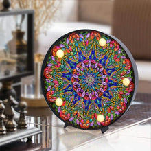 Carica l'immagine nel visualizzatore di Gallery, Luce LED Diamond Painting Mandala Verde