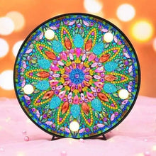 Carica l'immagine nel visualizzatore di Gallery, Lampada LED Diamond Painting Mix Mandala