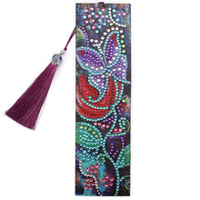 Carica l'immagine nel visualizzatore di Gallery, Segnalibro Diamond Painting Fiore con Farfalla