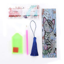 Carica l'immagine nel visualizzatore di Gallery, Segnalibro Diamond Painting Gatto
