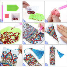 Carica l'immagine nel visualizzatore di Gallery, Segnalibro Diamond Painting con Mandala