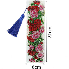Carica l'immagine nel visualizzatore di Gallery, Segnalibro Diamond Painting Rose