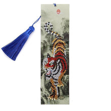 Carica l'immagine nel visualizzatore di Gallery, Segnalibro Diamond Painting Tigre