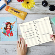 Carica l'immagine nel visualizzatore di Gallery, Quaderno Diamond Painting Sirena Azzurro Chiaro