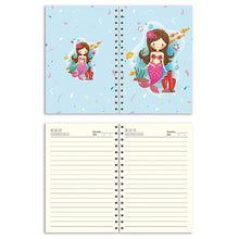 Carica l'immagine nel visualizzatore di Gallery, Quaderno Diamond Painting Sirena Azzurro Chiaro