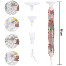 Carica l'immagine nel visualizzatore di Gallery, Penna Premium Diamond Painting Ergonomica Foglia Dorata