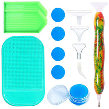 Carica l'immagine nel visualizzatore di Gallery, Penna Premium Diamond Painting Ergonomica Verde