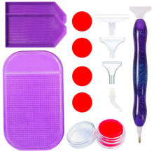 Carica l'immagine nel visualizzatore di Gallery, Penna Premium Diamond Painting Ergonomica Viola 5 Varianti