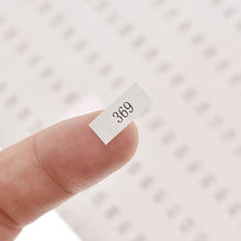 Carica l'immagine nel visualizzatore di Gallery, Etichette Premium Diamond Painting con tutti i 630 numeri DMC