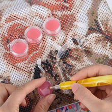 Carica l'immagine nel visualizzatore di Gallery, Penna Premium Diamond Painting Ergonomica Onda Gialla