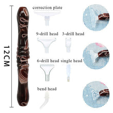 Carica l'immagine nel visualizzatore di Gallery, Penna Premium Diamond Painting Marrone 5 Varianti