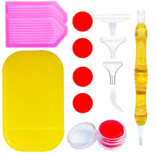 Carica l'immagine nel visualizzatore di Gallery, Penna Premium Diamond Painting Gialla 5 Varianti