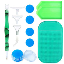 Carica l'immagine nel visualizzatore di Gallery, Penna Premium Diamond Painting Verde 5 Varianti