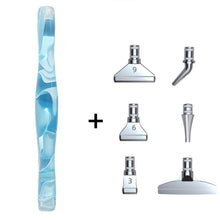 Carica l'immagine nel visualizzatore di Gallery, Penna Premium Diamond Painting Onde Blu Chiaro 5 Varianti