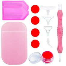 Carica l'immagine nel visualizzatore di Gallery, Penna Premium Diamond Painting Rosa 5 Varianti