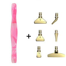 Carica l'immagine nel visualizzatore di Gallery, Penna Premium Diamond Painting Onde Rosa 5 Varianti