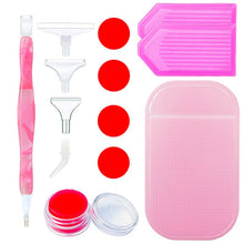 Carica l'immagine nel visualizzatore di Gallery, Penna Premium Diamond Painting Onde Rosa 5 Varianti