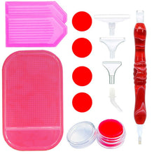 Carica l'immagine nel visualizzatore di Gallery, Penna Premium Diamond Painting Rossa 5 Varianti