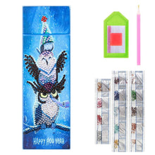 Carica l&#39;immagine nel visualizzatore di Gallery, Astuccio per Penne Diamond Painting Gufi