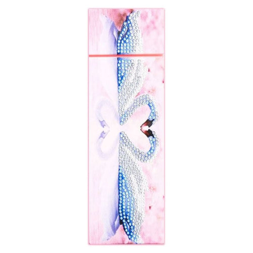 Scatola di Penna Diamond Painting Cigno Cuore