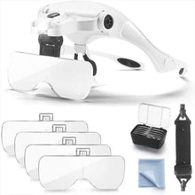 Carica l'immagine nel visualizzatore di Gallery, Lente Diamond Painting Lente di Lettura con Luci LED Accessorio