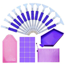 Carica l'immagine nel visualizzatore di Gallery, Set di Strumenti Professionali Diamond Painting XL 54 Pezzi Accessori