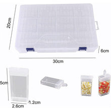 Carica l'immagine nel visualizzatore di Gallery, Scatola di stoccaggio XXL Diamond Painting con 120 scomparti